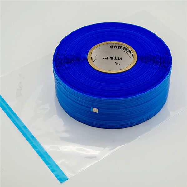 Blue Film Antistatic Resealable Bag Sealing Tape